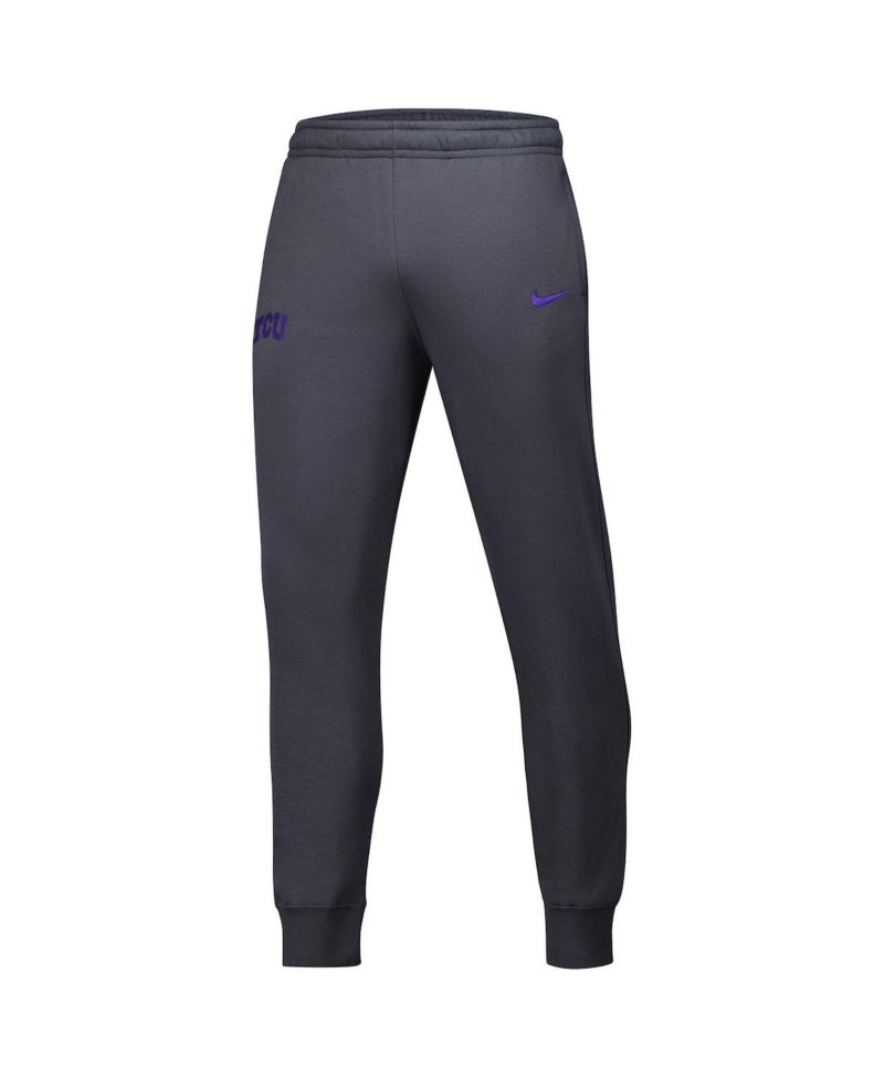 Men's Anthracite TCU Horned Frogs Club Fleece Pants