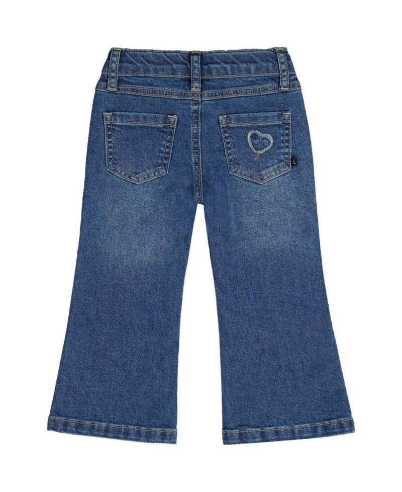 Little and Big Girl (6-8) Boot Leg Jeans