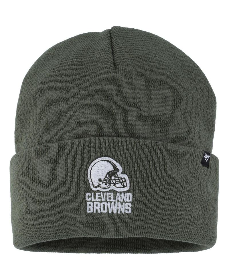 Women's Green Cleveland Browns Haymaker Cuffed Knit Hat