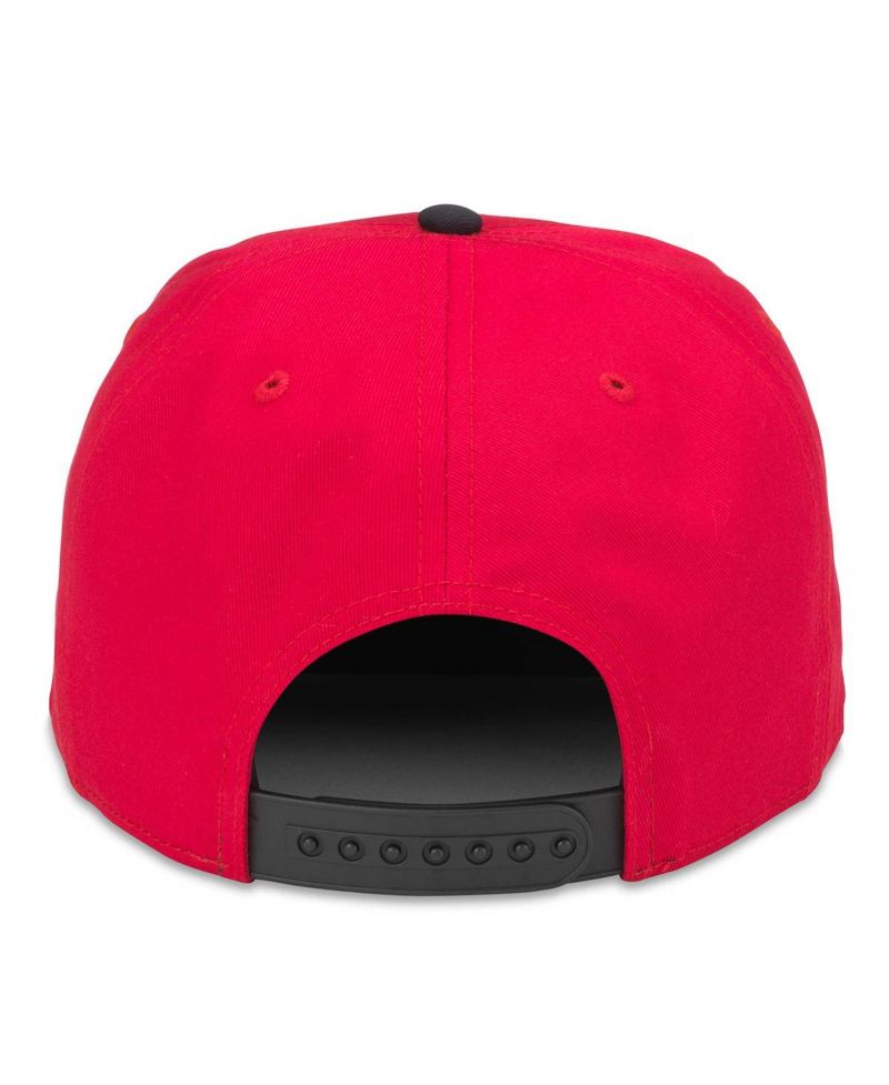 Men's Red/Black Detroit Red Wings Roscoe Washed Twill Adjustable Hat