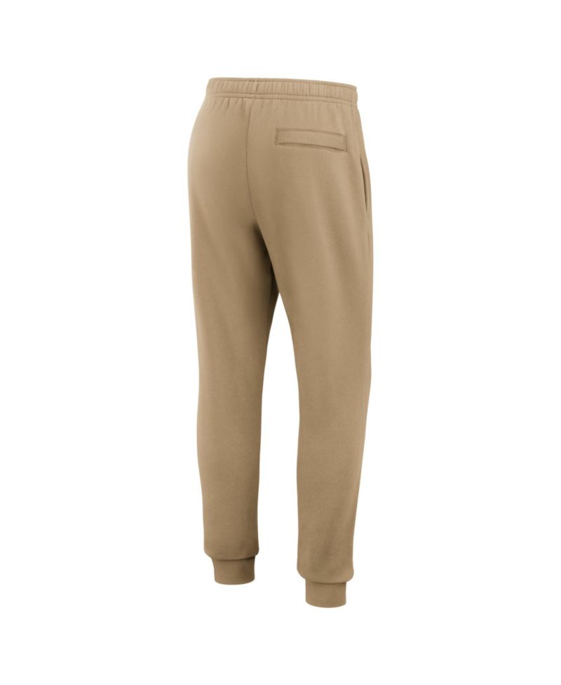 Men's Beige Ohio State Buckeyes Primetime Club Fleece Joggers