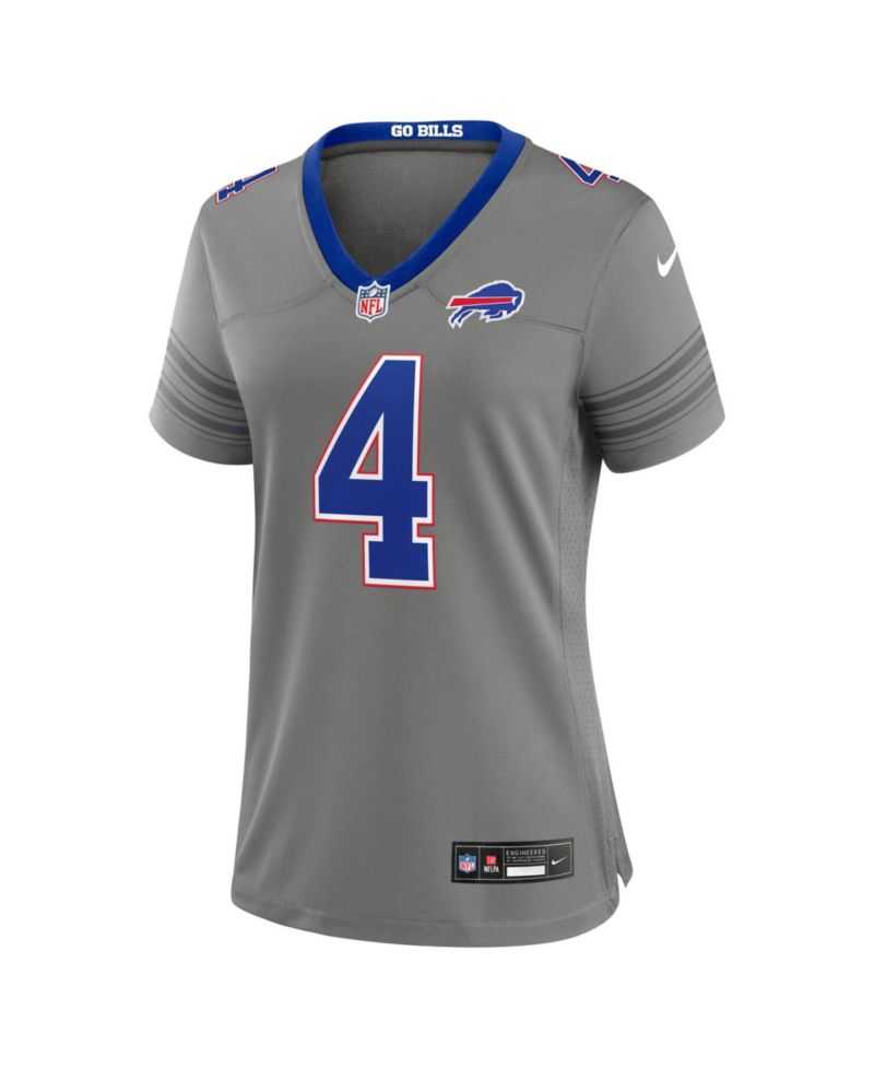Women's James Cook III Gray Buffalo Bills Nickel City Game Jersey