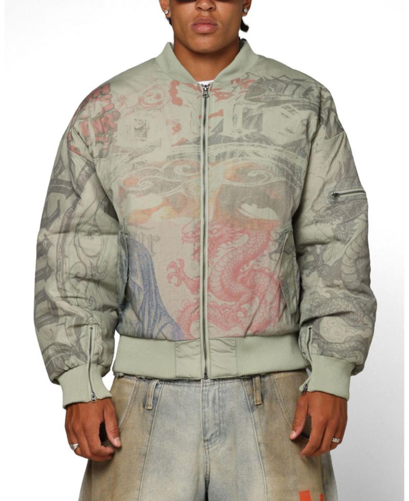 Men's Spray Bomber Jacket