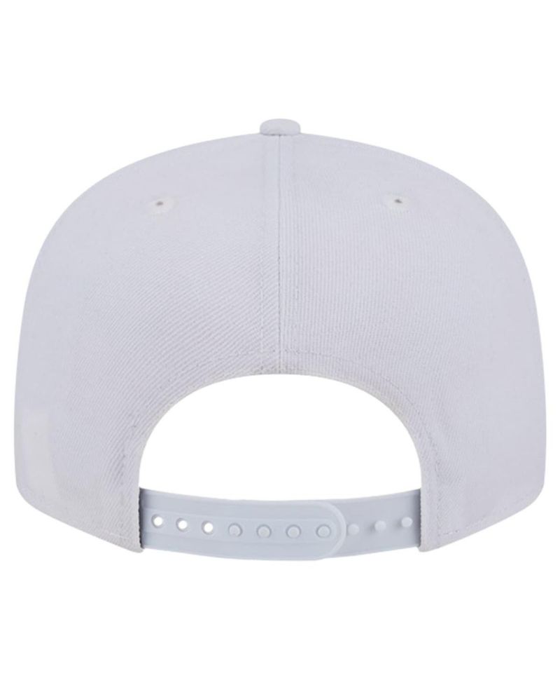 Men's Green Bay Packers Main White on White 9FIFTY Snapback Hat