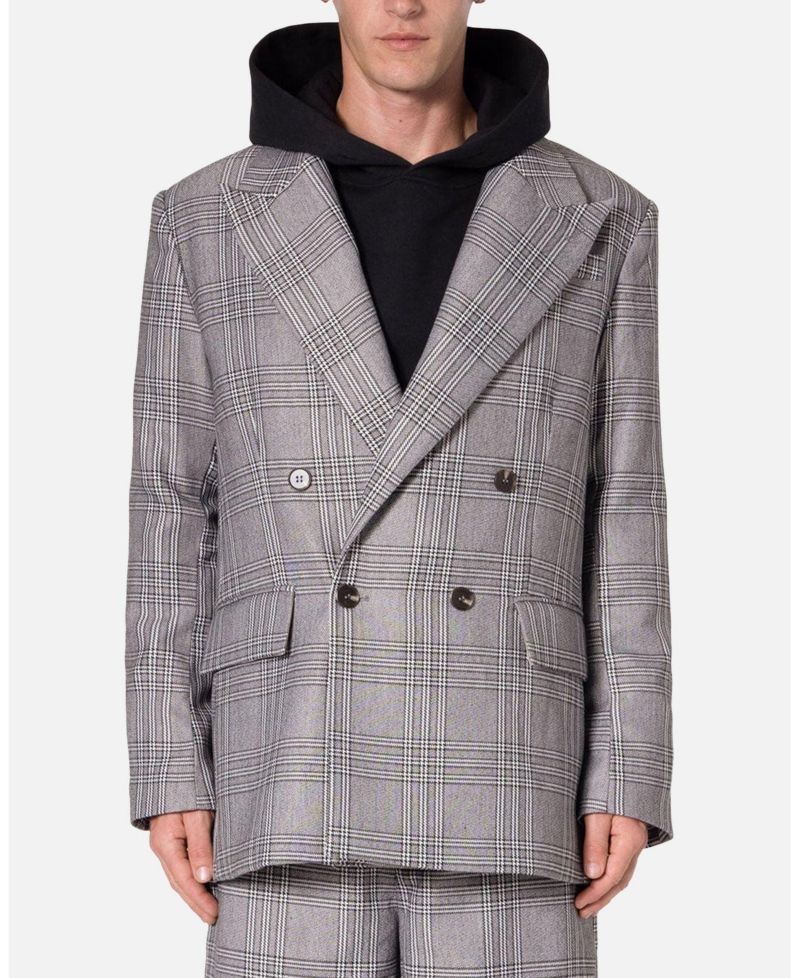 Men's Double Breasted Suit Jacket.