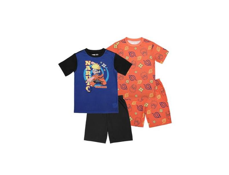 Big Boys Uzumaki 4-Pack Pajama Set-14