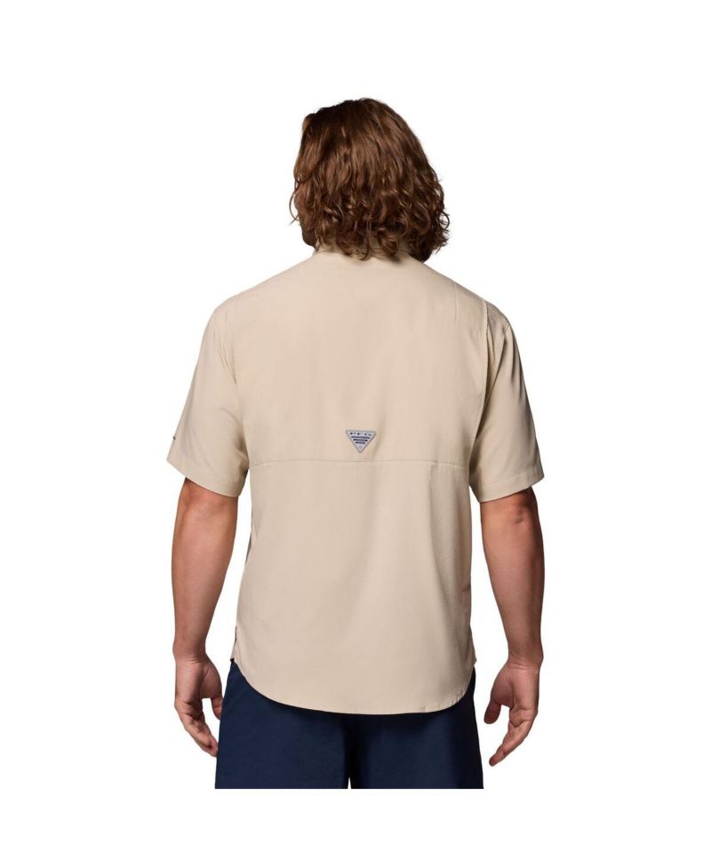 Men's Tan Tennessee Volunteers Tamiami Omni-Shade Button-Down Shirt
