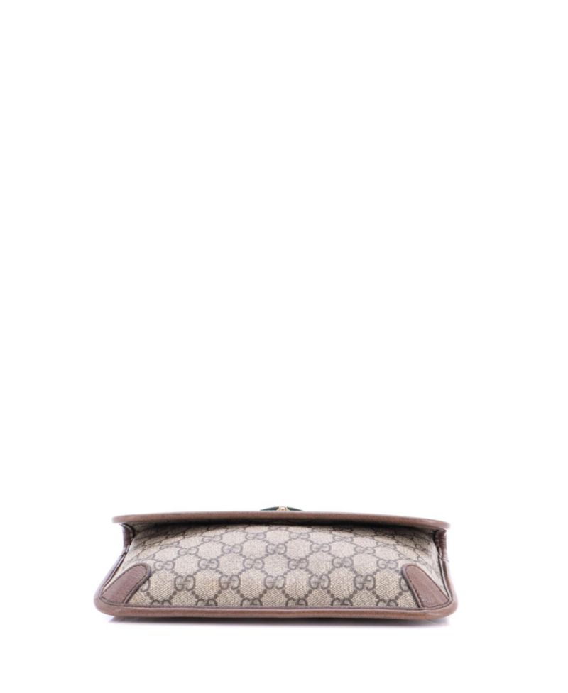 Small Neo Vintage Flap Messenger GG Coated Canvas