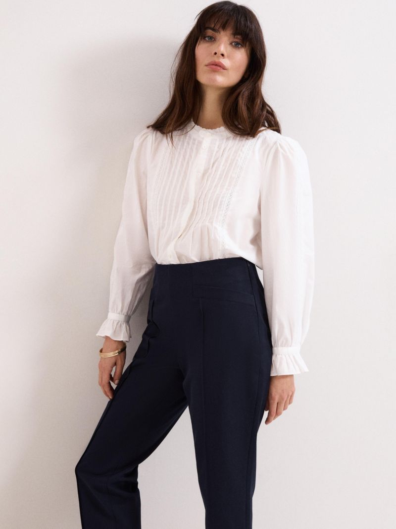 Women's Miah High Rise Cropped Trousers