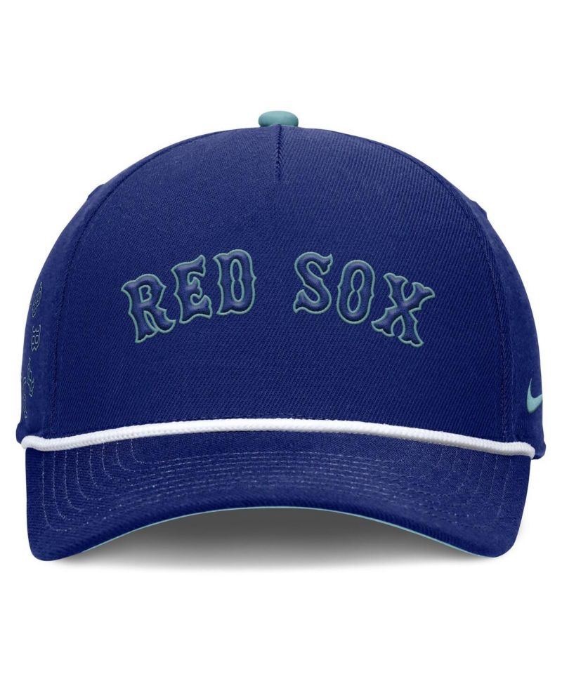 Men's Royal Boston Red Sox Father's Day Rise Adjustable Hat