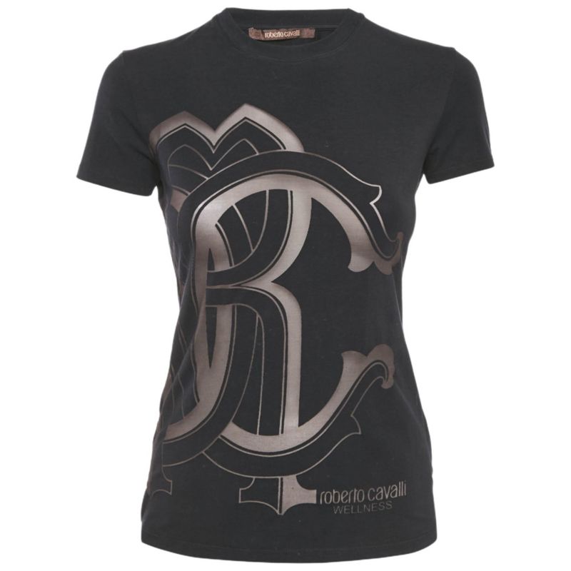 Women's Logo Print Cotton Crew Neck T-Shirt
