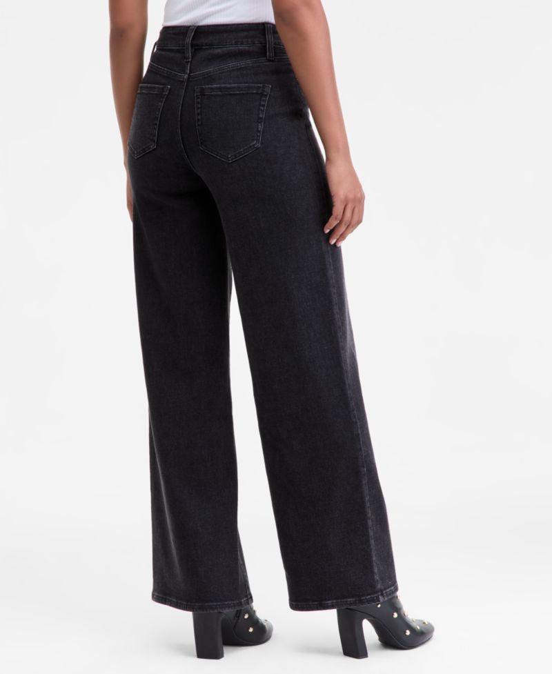 Women's High-Rise Wide-Leg Jeans