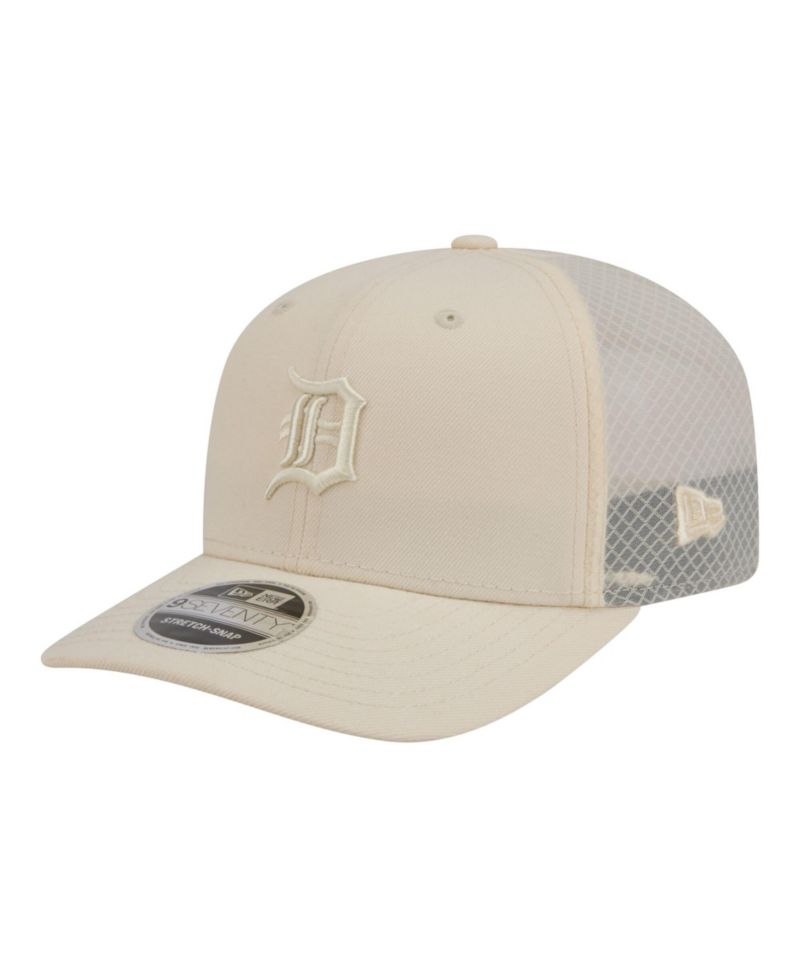 Men's Light Beige Detroit Tigers Color Pack COOLERA 9SEVENTY Trucker Adjustable Hat