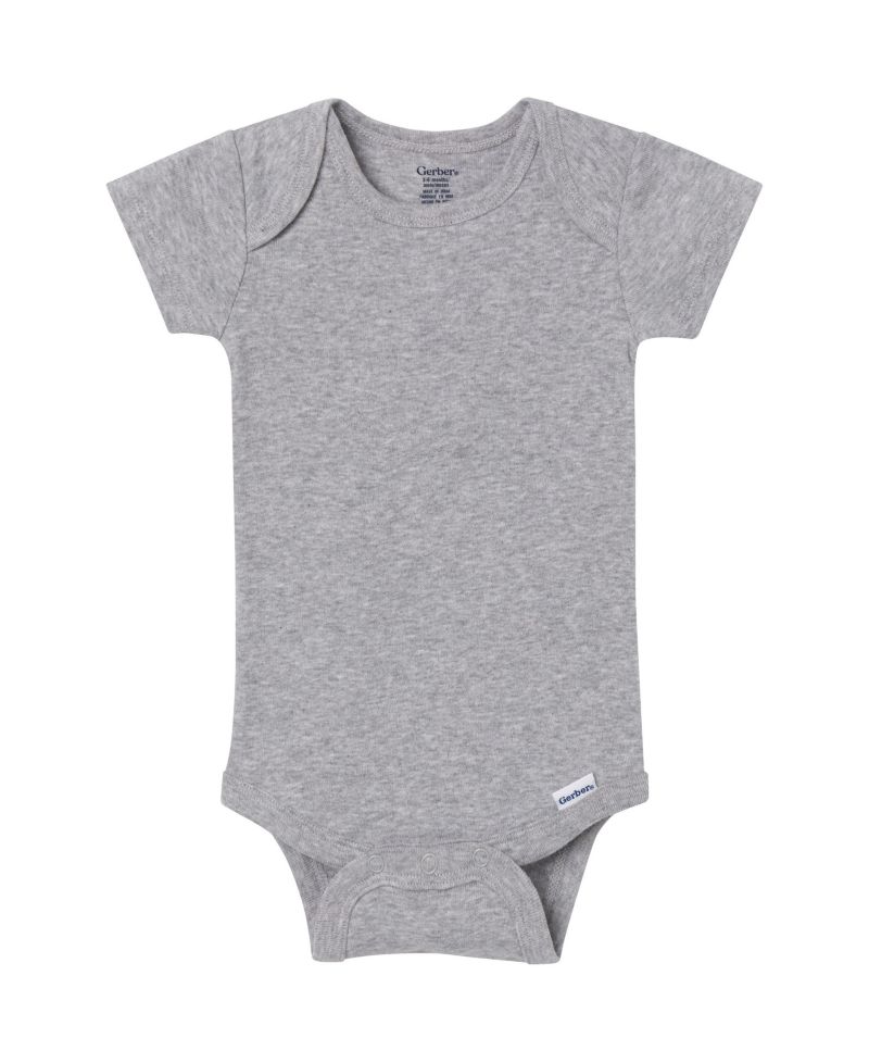 Baby Neutral 0-24M 5-Pack Short Sleeve Bodysuits
