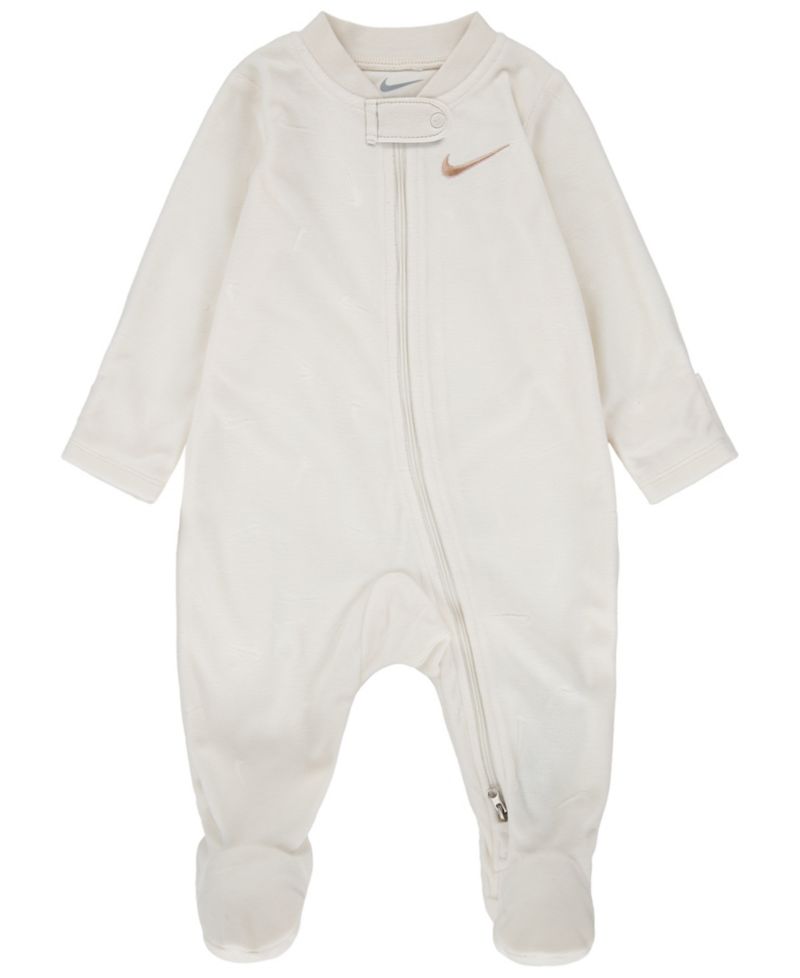Baby Boys' and Baby Girls' Essentials Velour Footed Coverall