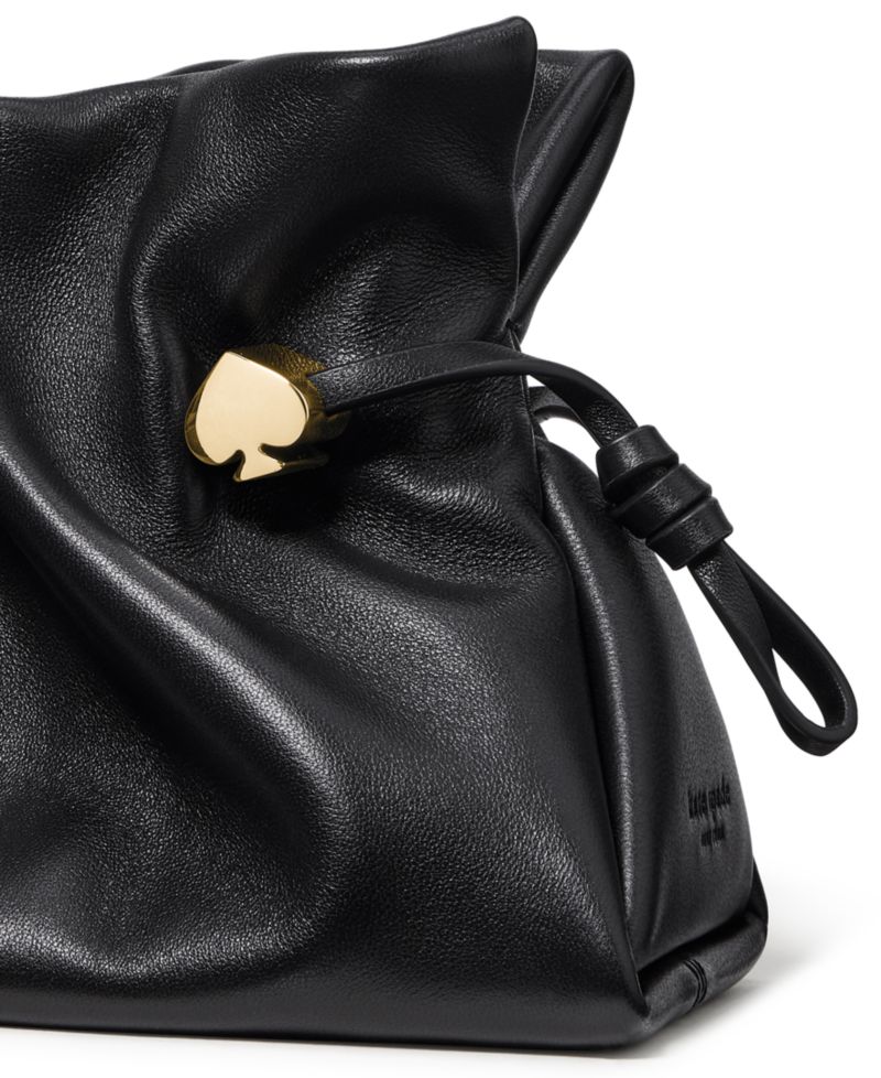 Rio Dot Suede Small Clutch Handbag
