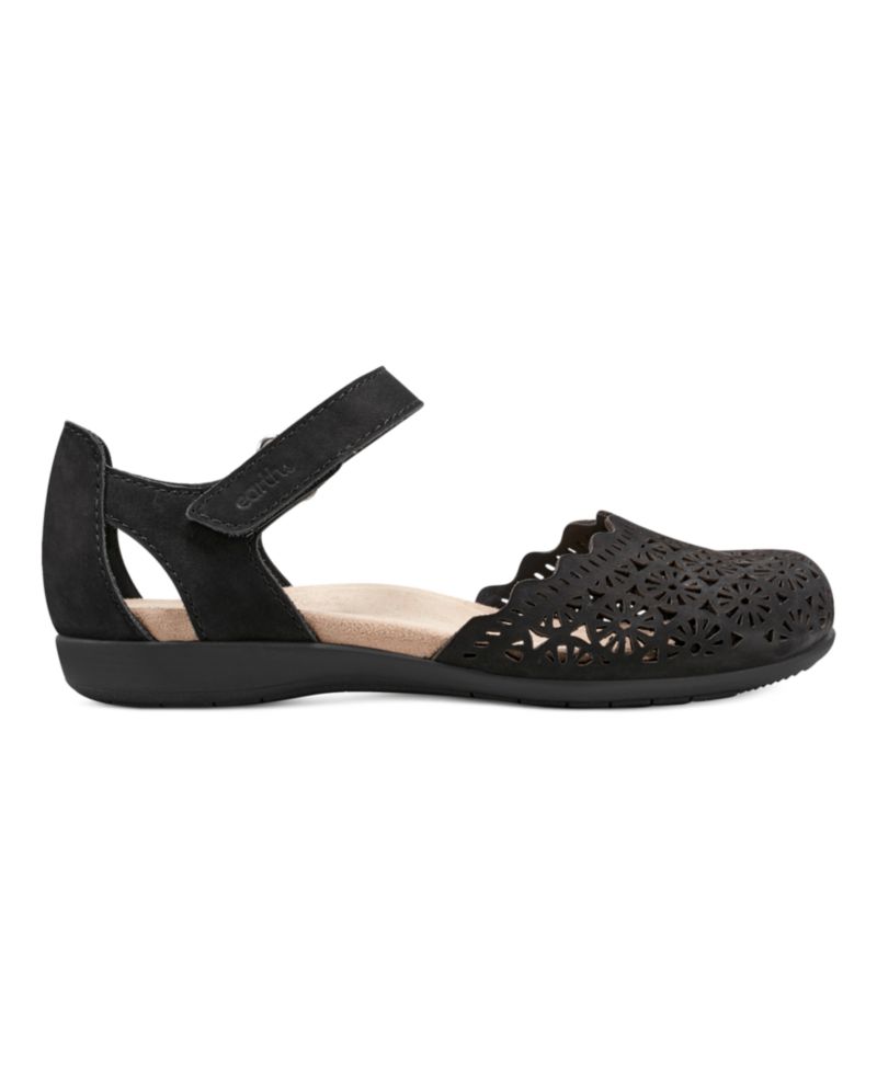 Women's Bronnie Perforated Two-Piece Flat Sandals