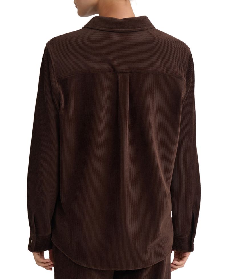 Women's Long-Sleeve Corduroy Shirt