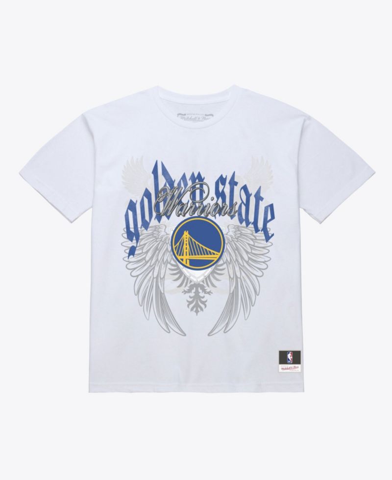 Men's Golden State Warriors Old English Classic-Fit Graphic T-Shirt