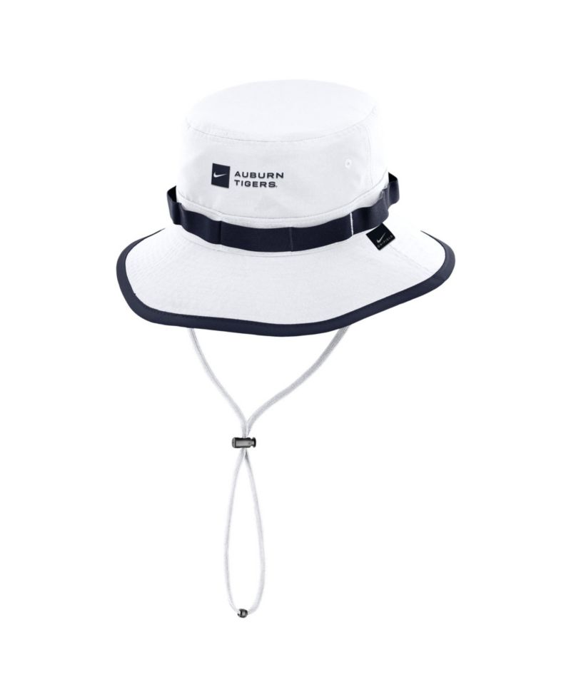 Men's White Auburn Tigers 2026 Sideline Apex Boonie Bucket Hat