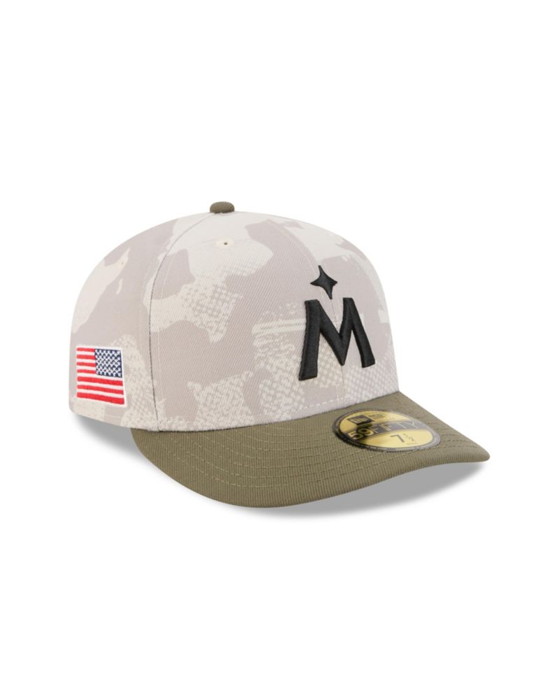 Men's Light Beige/Olive Minnesota Twins 2025 Armed Forces Day 59FIFTY Fitted Hat