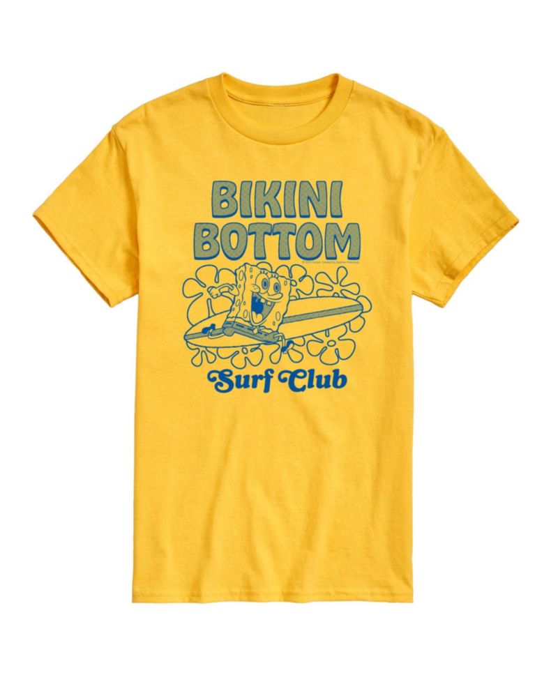 Men's SpongeBob SquarePants Bikini Bottom Surf Graphic T-Shirt
