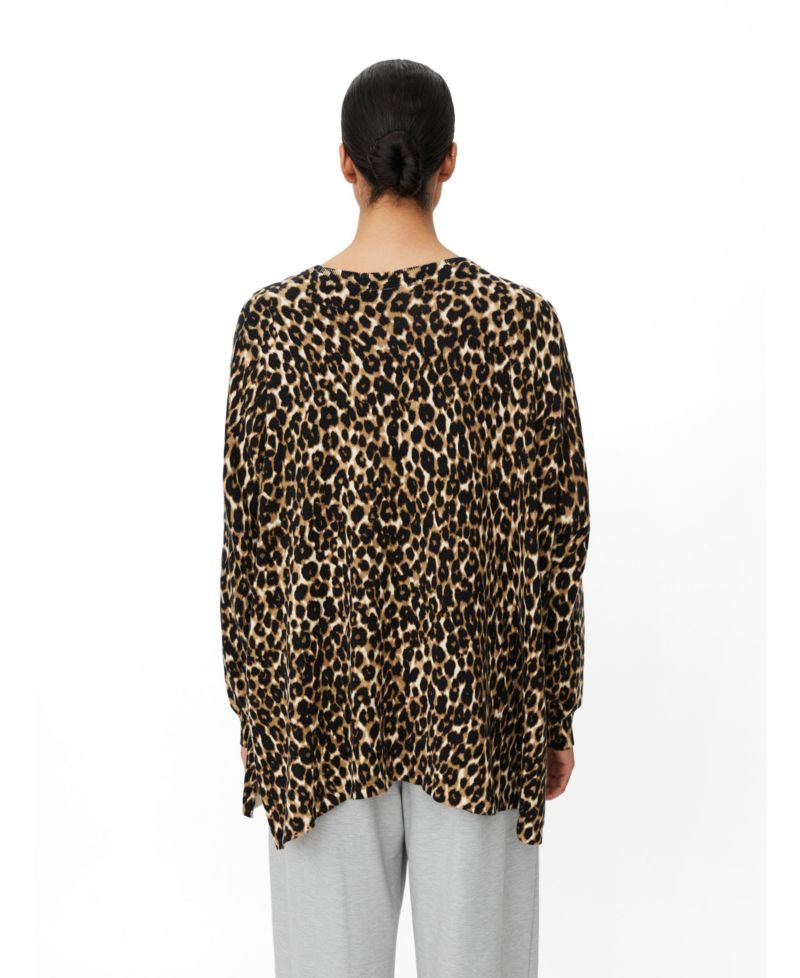 Women's MaFeluci Leopard Print Jumper