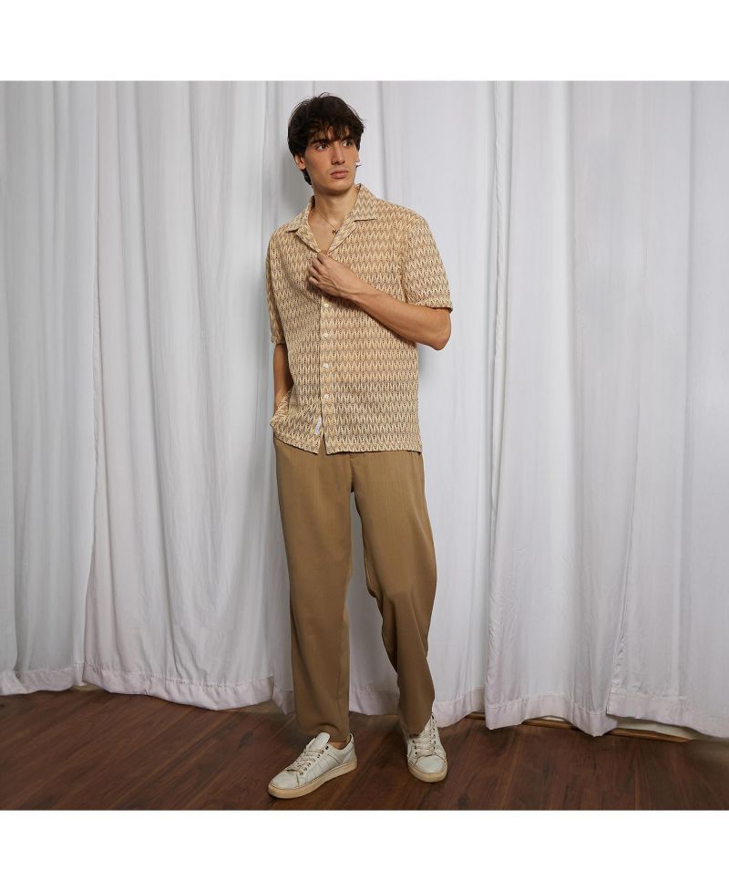 Pleat-Creased Shirt