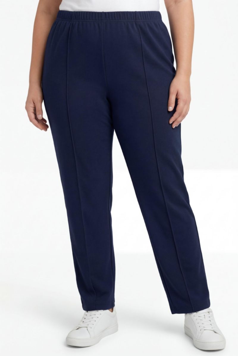 Women's Within Tall Knit Hassle-Free Pull-On Elastic-Waist Pants
