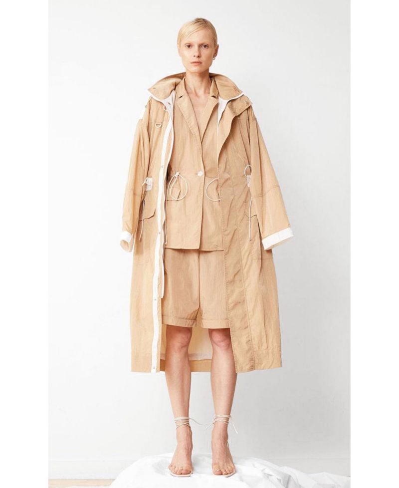 Women's Parachute Water Resistant Anorak Jackets