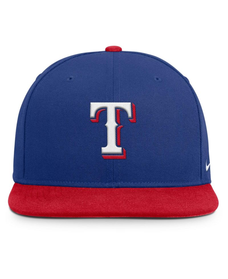 Men's Royal/Red Texas Rangers Primetime Pro Dri-FIT snapback Hat