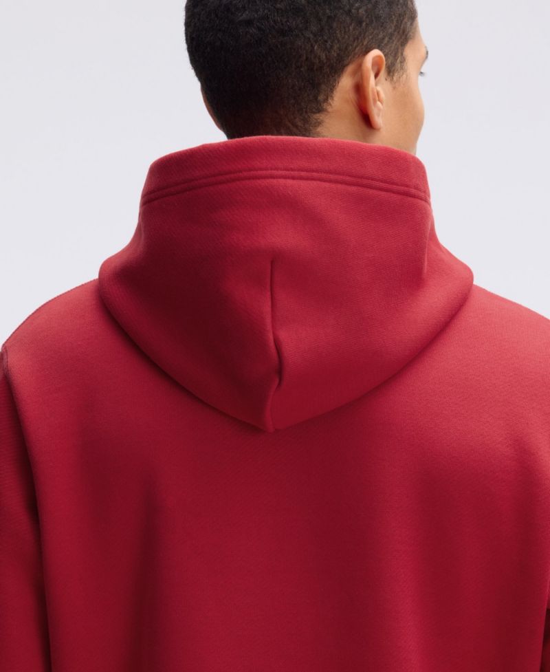 Men's Washington Commanders IconicFleece Flocked Classic-Fit Hoodie