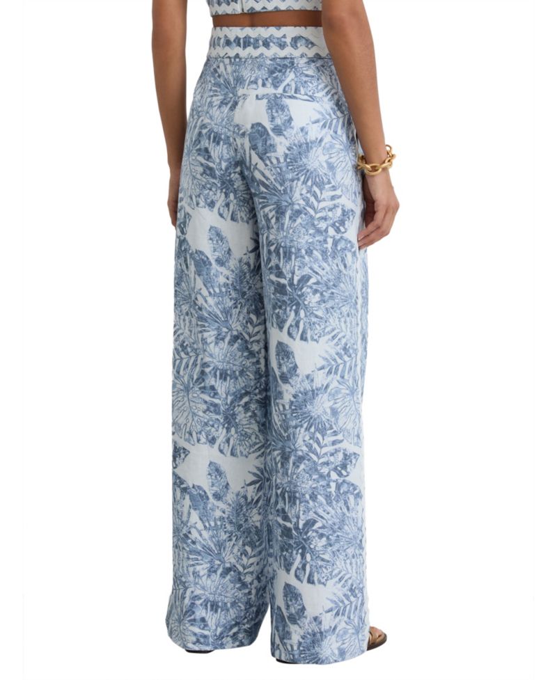 Women's Mila High-Waisted Linen Pants