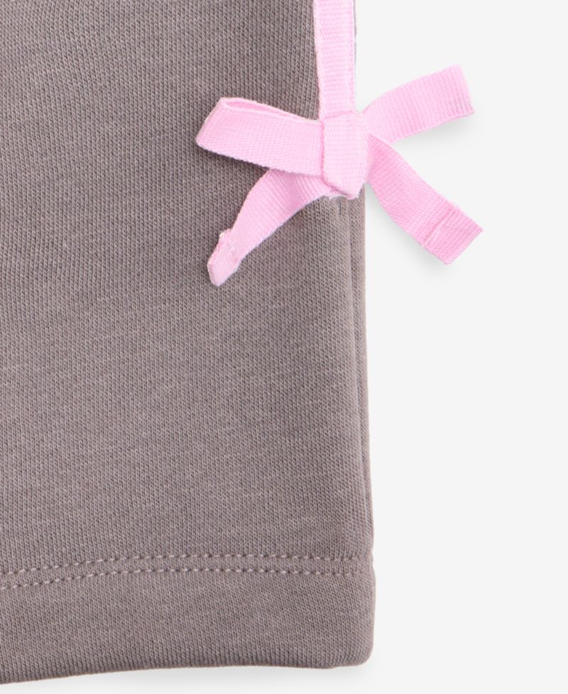 Girls' 4-6X Bow-Detail Wide-Leg Pants