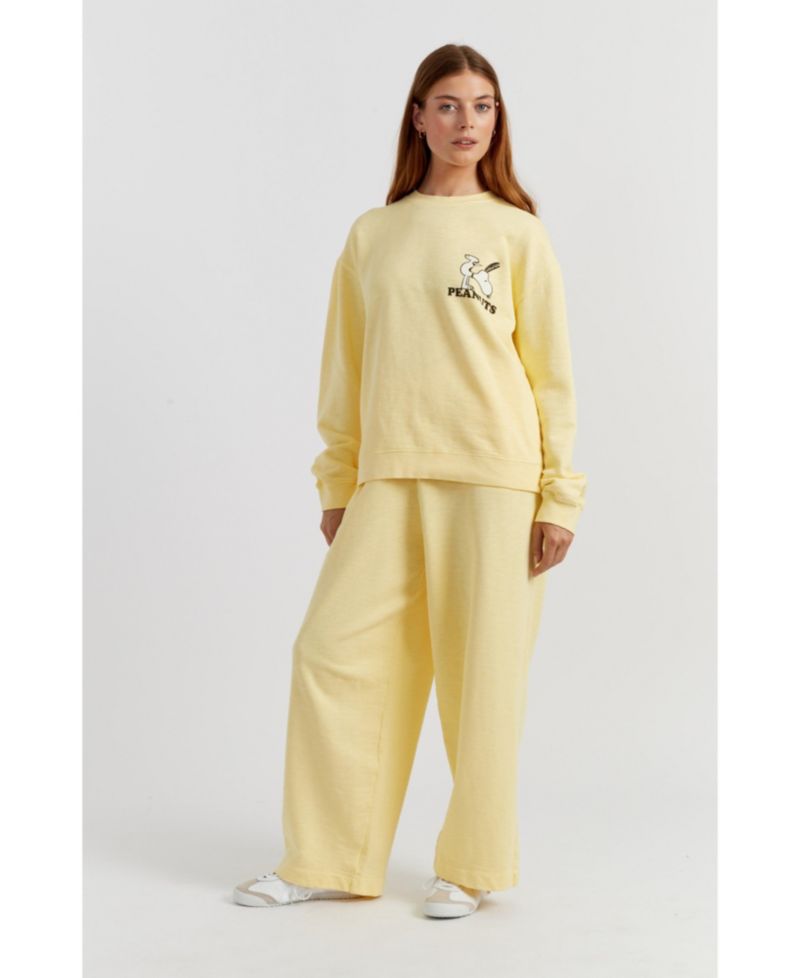 Women's Peanuts Athletics Graphic Cotton Sweatshirt