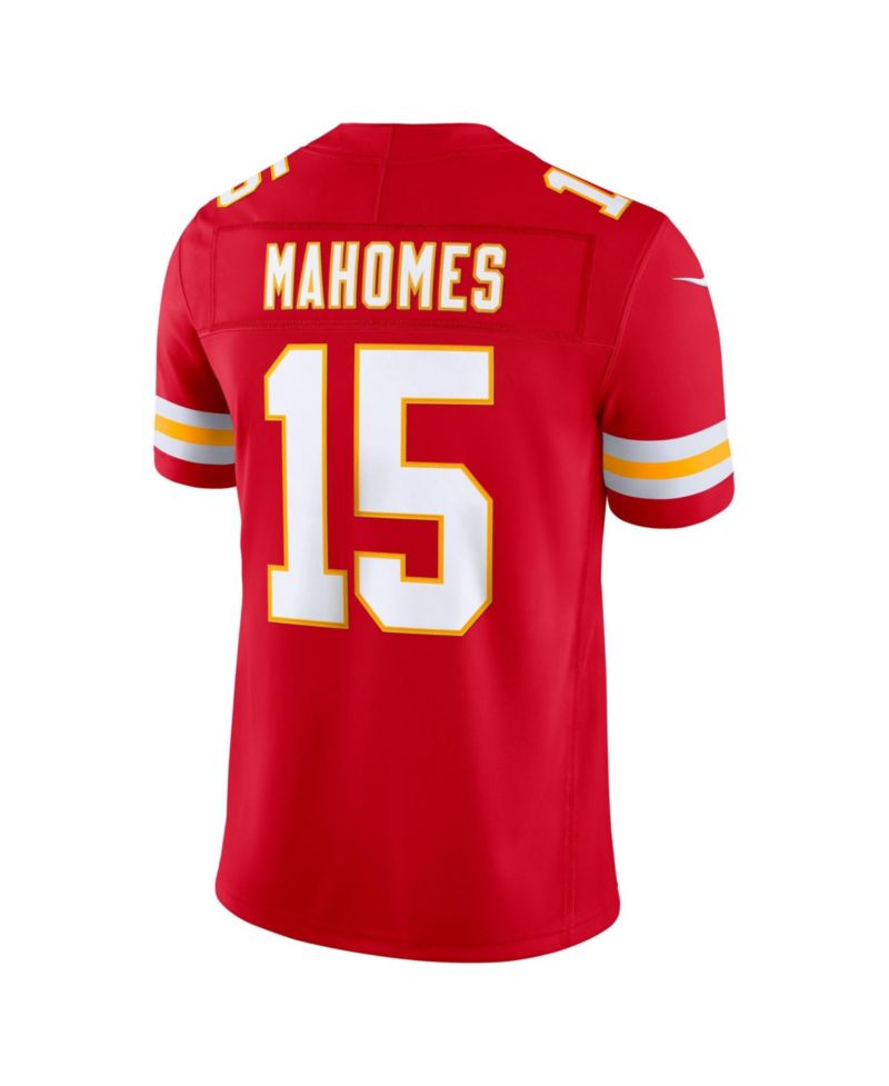 Men's Patrick Mahomes Red Kansas City Chiefs Vapor F.U.S.E. Stitched Limited Jersey