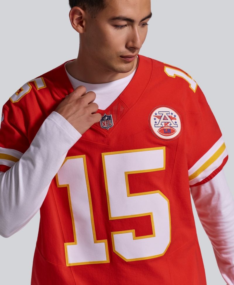 Men's Patrick Mahomes Red Kansas City Chiefs Vapor F.U.S.E. Elite Jersey