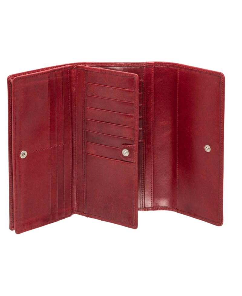 South Beach RFID Secure Quadruple Fold Wallet