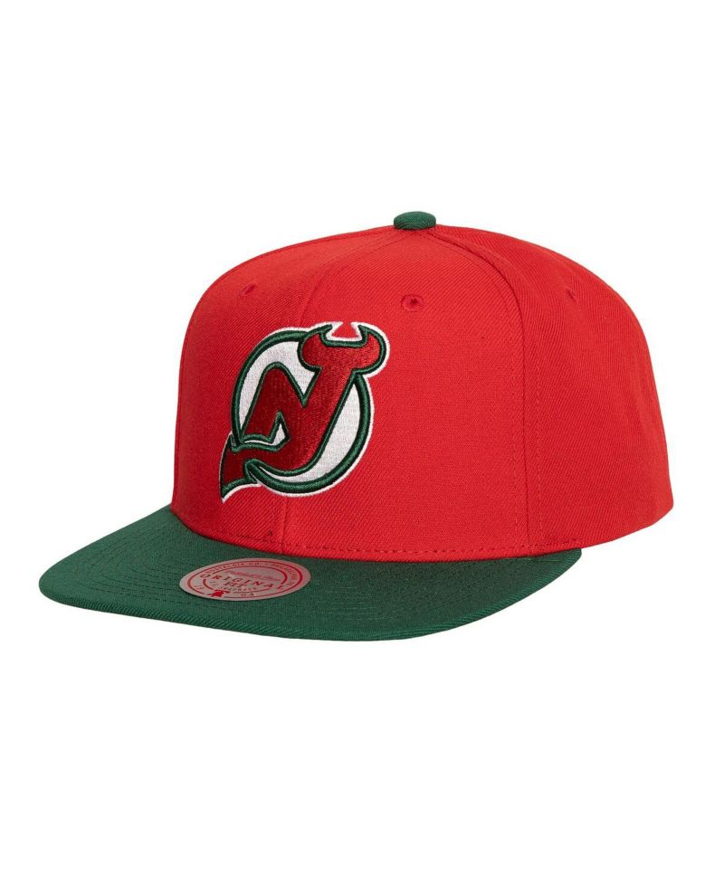 Men's Red New Jersey Devils Core Team Ground 2.0 Snapback Hat