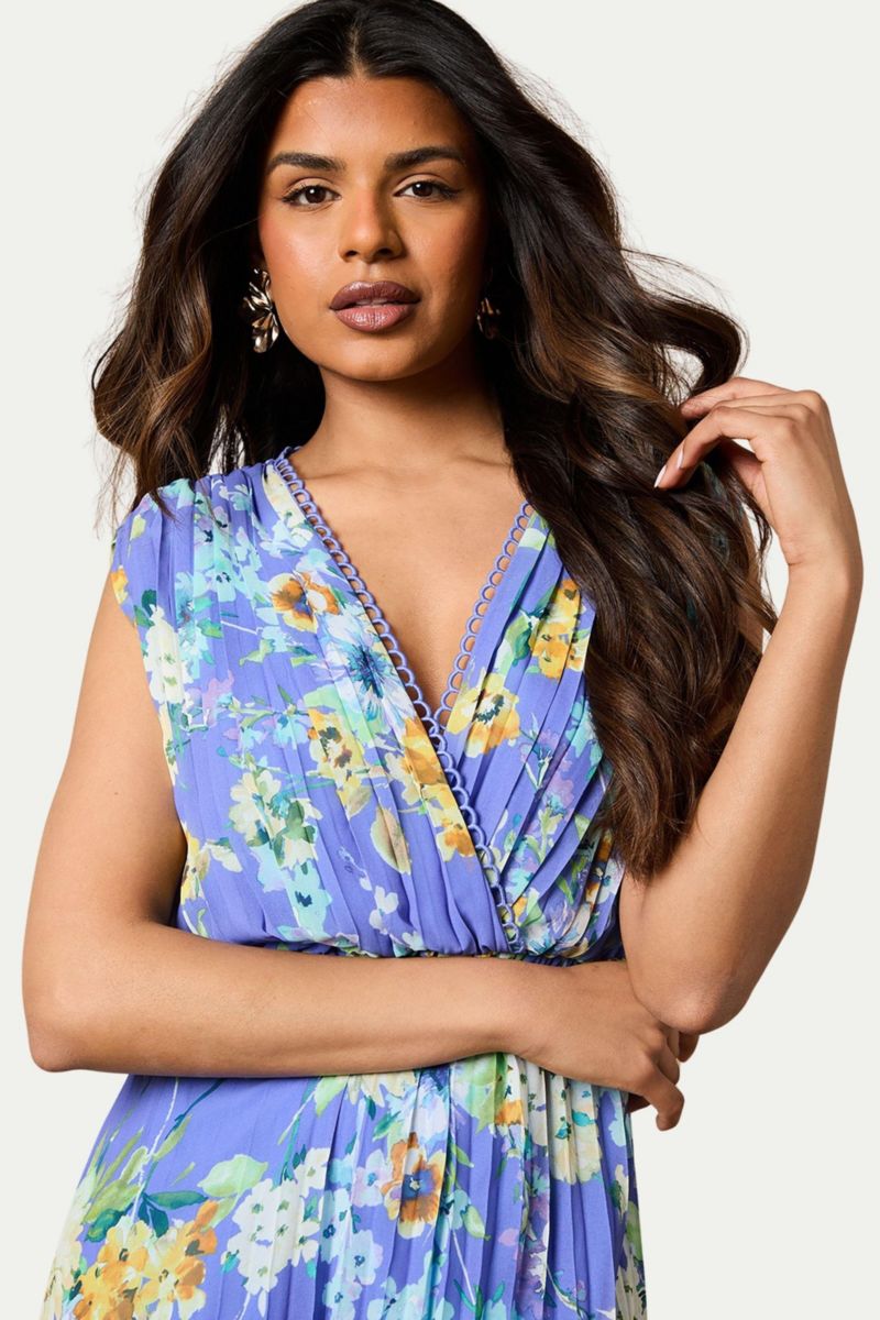 Women's Occasion Wrap Maxi Dress
