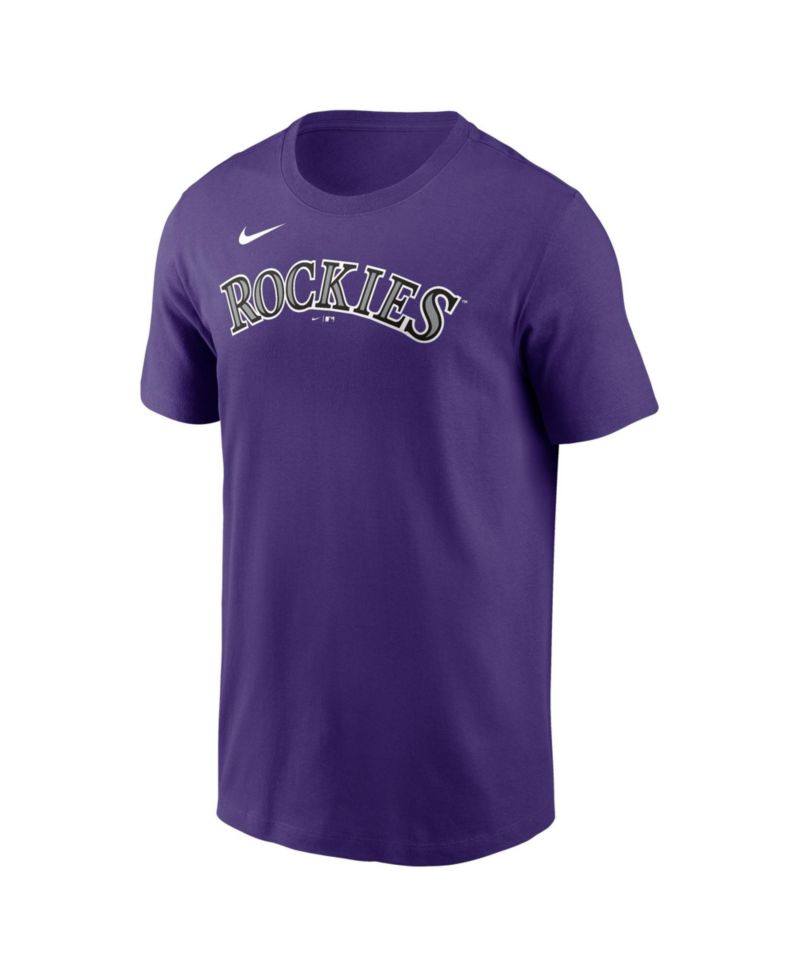 Men's Matt Holliday Purple Colorado Rockies Cooperstown Collection Name Number T-Shirt