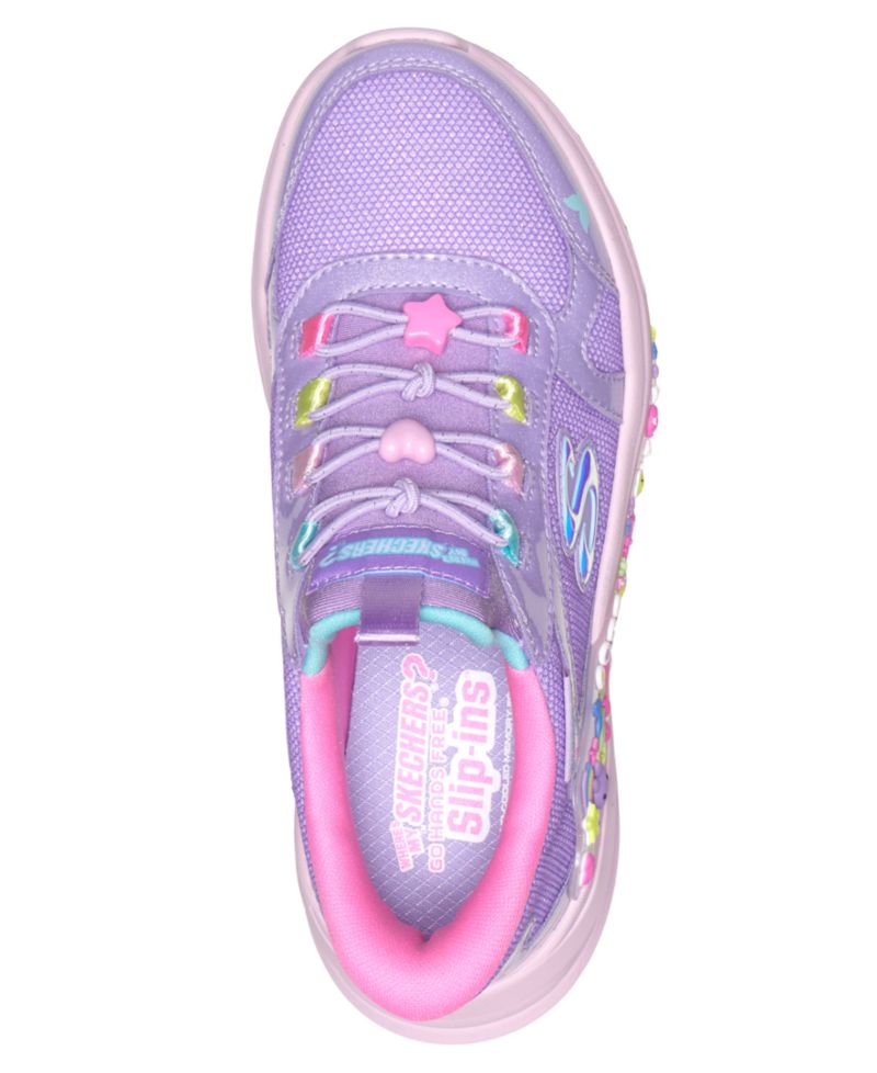 Little Girls Slip-ins Hyper-Quest Where's My Skechers Memory Foam Lifestyle Sneakers from Finish Line