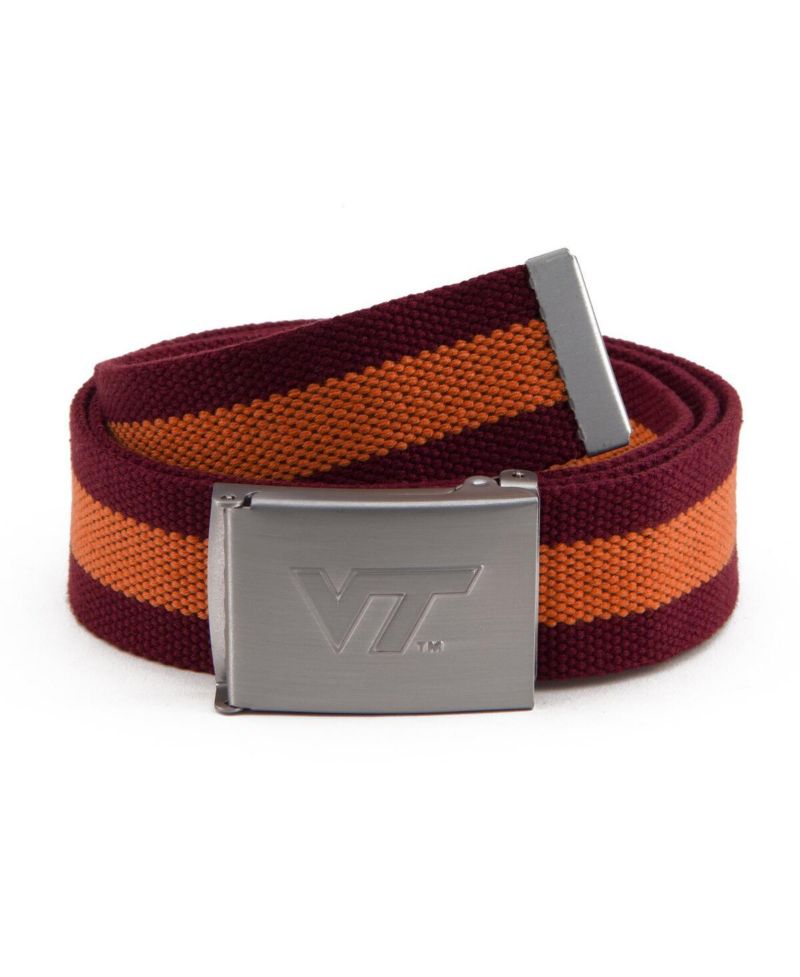 Men's Virginia Tech Hokies Fabric Belt