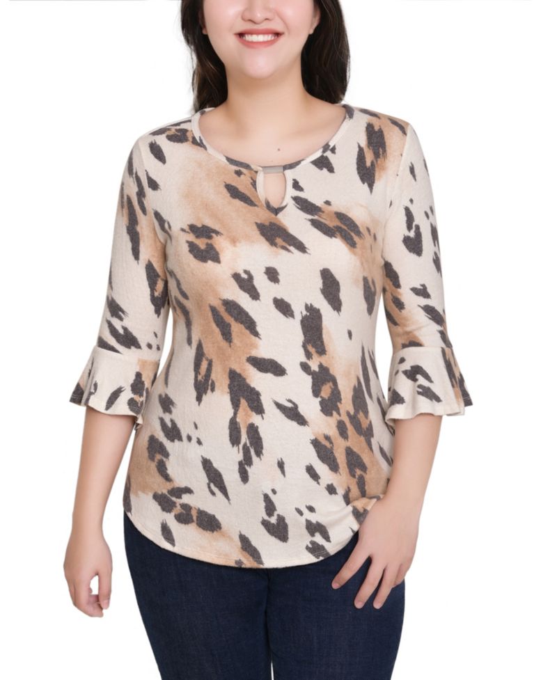 Women's 3/4 Bell Sleeve Pullover Top