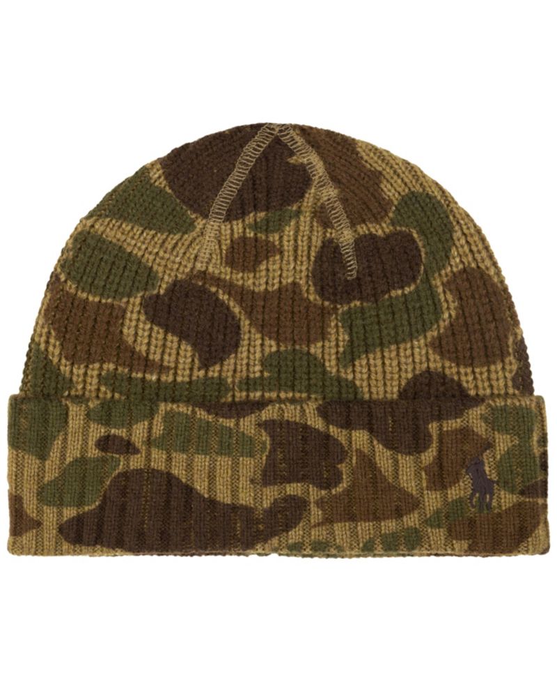 Men's Print Camo Beanie