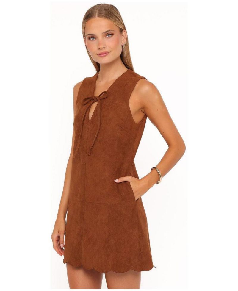 Women's Jonty Scallop Hem Mini Dress