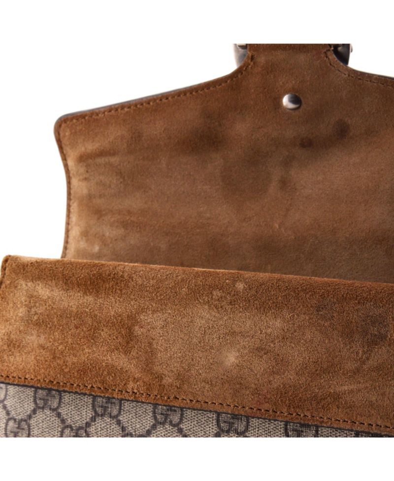 Small Dionysus Bag GG Coated Canvas