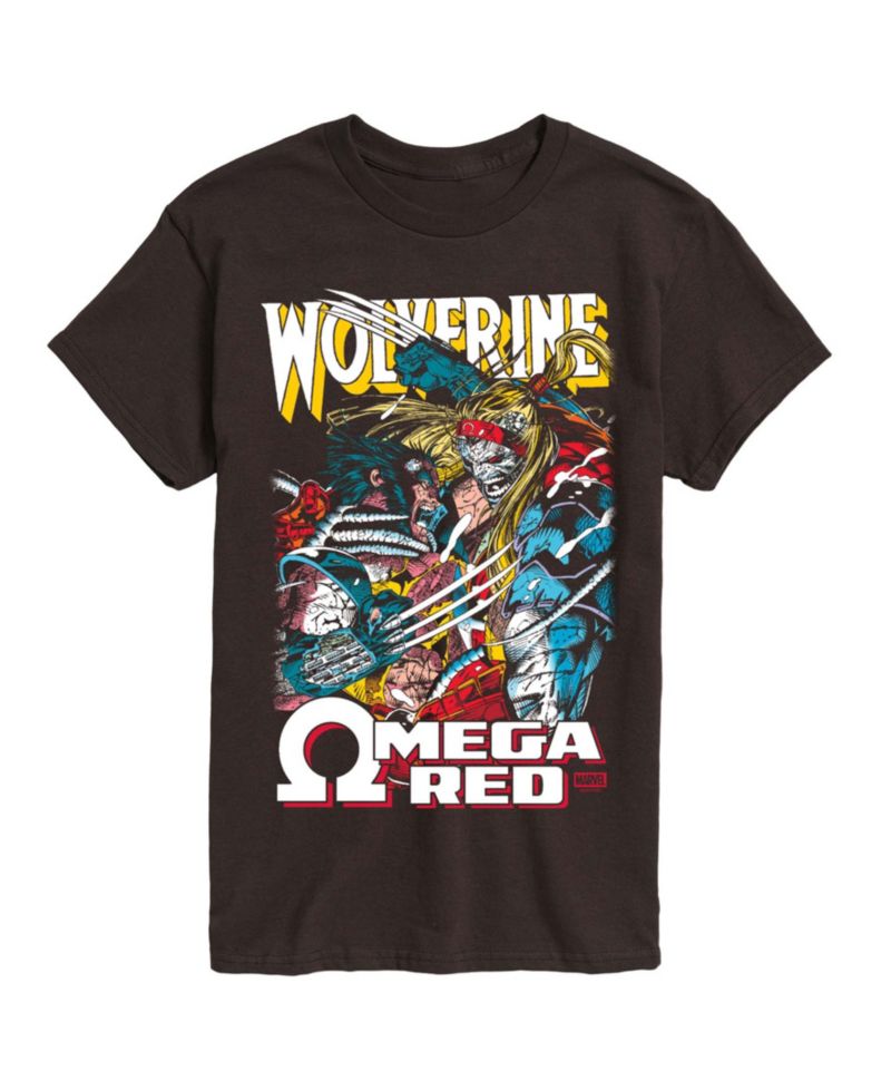 Men's Wolverine Omega Red Short-Sleeve Graphic T-Shirt