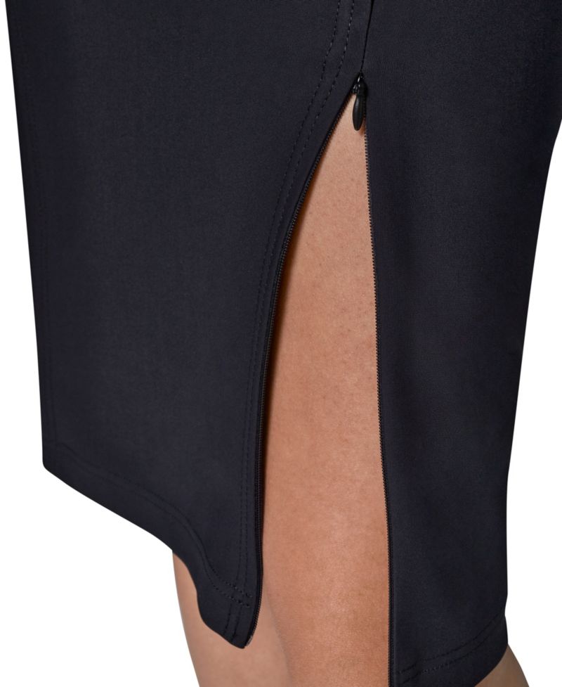 Women's Zip-Slit Pencil Skirt