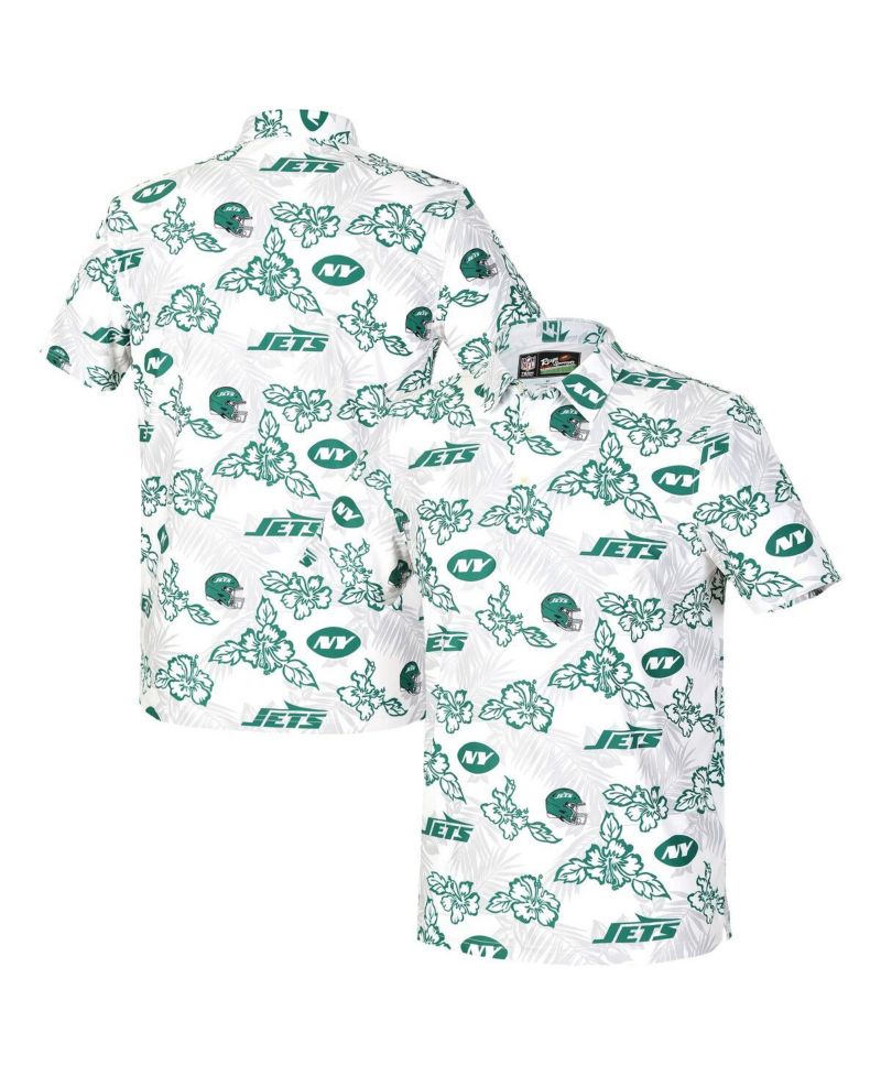 Men's White New York Jets Pua Performance Game Day Polo Shirt